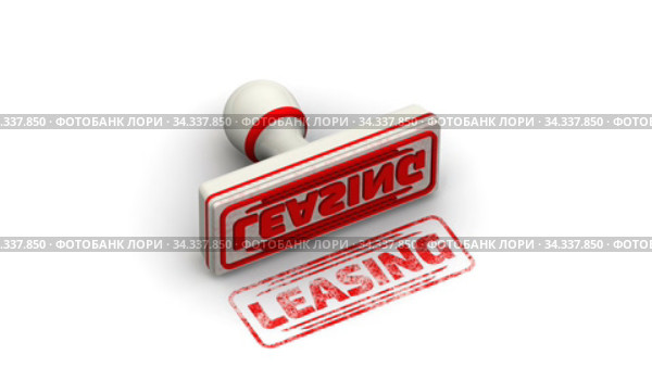 Leasing. The stamp leaves a imprint. Стоковая анимация, аниматор WalDeMarus / Фотобанк Лори