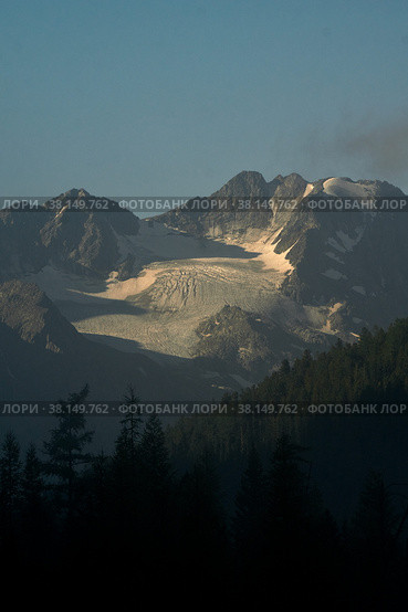 Ледники вершин Алтайских гор. Стоковое фото, фотограф Mihail Tokmakov / Фотобанк Лори
