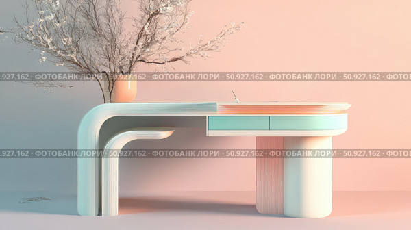 lighting growing desk ai generated. Стоковое AI-изображение, AI-художник Vectorwin / Фотобанк Лори