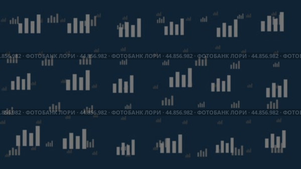 Линейные символы на графике перемещаются горизонтально слева направо. Эффект параллакса. Плавающие символы расположены случайным образом. Плавная зацикленная анимация в формате 4k на темно-синем фоне. Стоковое видео, видеограф Карпенко Алексей / Фотобанк Лори