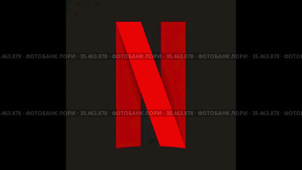 Логотип компании Netflix на смартфоне. Редакционное фото, фотограф Victoria Demidova / Фотобанк Лори