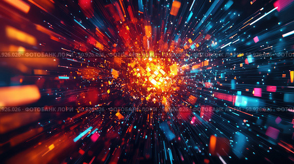 machinelearning exploding AI marketplace ai generated. Стоковое AI-изображение, AI-художник Vectorwin / Фотобанк Лори