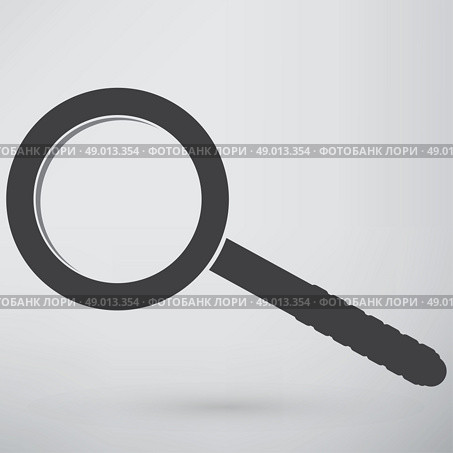 Magnify icon. Стоковая иллюстрация, агентство Ingram Publishing / Фотобанк Лори