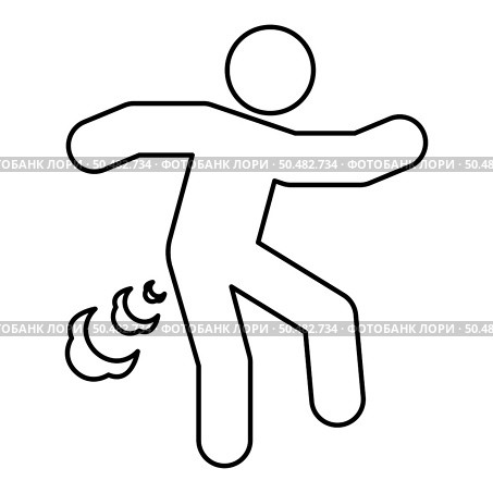 Man farts break wind farting bloating gas cloud stench bad smell flatulency contour outline line icon black color vector illustration image thin flat style simple. Man farts break wind farting bloating gas cloud stench bad smell flatulency contour outline line icon black color vector illustration image thin flat style. Стоковая иллюстрация, агентство Ingram Publishing / Фотобанк Лори