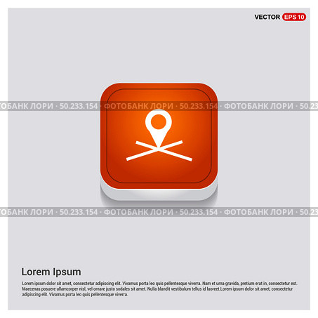 Map pin icon. Стоковая иллюстрация, агентство Ingram Publishing / Фотобанк Лори