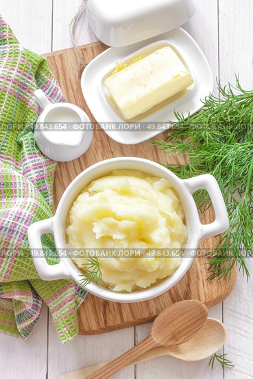 Mashed potato. Стоковое фото, агентство Ingram Publishing / Фотобанк Лори