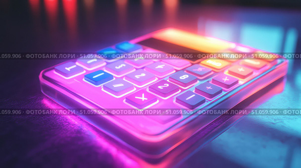 math bouncing calculator ai generated. Стоковое AI-изображение, AI-художник Vectorwin / Фотобанк Лори