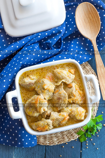 Meat stew. Стоковое фото, агентство Ingram Publishing / Фотобанк Лори