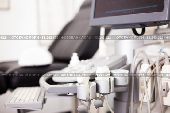 Medical ultrasound machine. Стоковое фото, фотограф Яков Филимонов / Фотобанк Лори