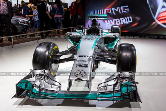 Mercedes-Benz AMG Petronas F1 W05. ММАС 2014. Редакционное фото, фотограф Сергей Лаврентьев / Фотобанк Лори