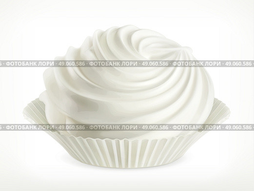 Meringue, vector icon. Стоковая иллюстрация, агентство Ingram Publishing / Фотобанк Лори