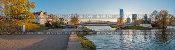 Minsk, Belarus - October 02, 2021: Minsk city center. Belarus. Редакционное фото, агентство Ingram Publishing / Фотобанк Лори