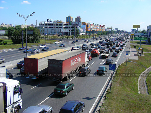 МКАД 2-ой километр. Москва (2012 год). Редакционное фото, фотограф lana1501 / Фотобанк Лори