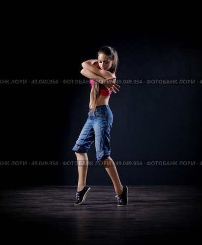 Modern dancer girl (normal version) Стоковое фото, агентство Ingram Publishing / Фотобанк Лори