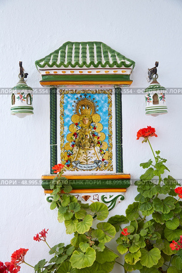 Mojacar Almeria white Mediterranean village in Spain. Стоковое фото, агентство Ingram Publishing / Фотобанк Лори