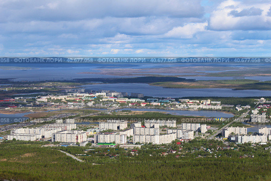 Мончегорск Мурманская область (2023 год). Редакционное фото, фотограф Иван Дуплик / Фотобанк Лори