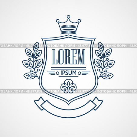 Monogram Logos. Vintage Vector Concepts. EPS 10. Monogram Logos. Vintage Vector Concepts. Стоковая иллюстрация, агентство Ingram Publishing / Фотобанк Лори