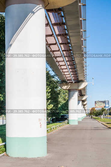 Монорельсовые пути (ММТС) (2015 год). Редакционное фото, фотограф Алёшина Оксана / Фотобанк Лори