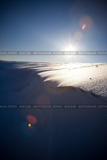 Морозное солнце. Стоковое фото, фотограф Андрей Доронченко / Фотобанк Лори