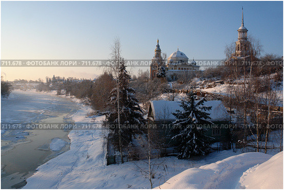 Морозным утром (2008 год). Стоковое фото, фотограф Юрков Виктор Петрович / Фотобанк Лори