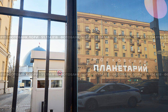 Moscow, Russia - March 20, 2023: Moscow Planetarium. Редакционное фото, фотограф Наталия Кирсанова / Фотобанк Лори