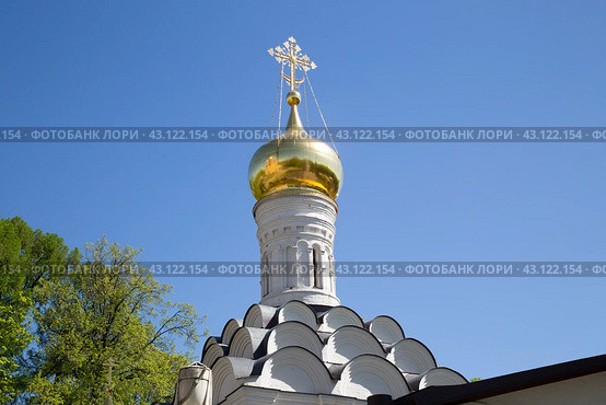 Moscow, Russia, May 3, 2024, Donskoy Monastery and Donskoye Cemetery in Moscow. Редакционное фото, фотограф Александр Поташев / Фотобанк Лори