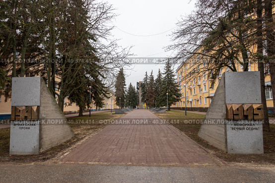 Московская область. Воскресенск. Мемориал воинснкой славы - Воскресенцам – Героям Советского Союза (2023 год). Редакционное фото, фотограф Литвяк Игорь / Фотобанк Лори