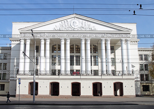 Московский энергетический институт (2018 год). Редакционное фото, фотограф Сергей Соболев / Фотобанк Лори