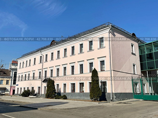 Москва, Добровольческая улица, дом 1/64 строение 1, 1890 год постройки. Стоковое фото, фотограф Овчинникова Ирина / Фотобанк Лори