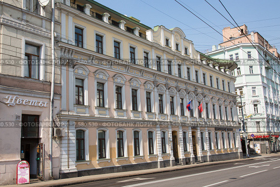 Москва. Улица Покровка, дом 33/22 (2014 год). Редакционное фото, фотограф Михаил Ворожцов / Фотобанк Лори