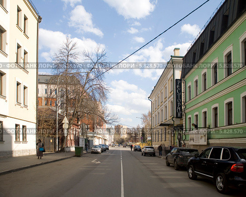 Москва. Улица Щипок. (2014 год). Редакционное фото, фотограф Антон Павлов / Фотобанк Лори