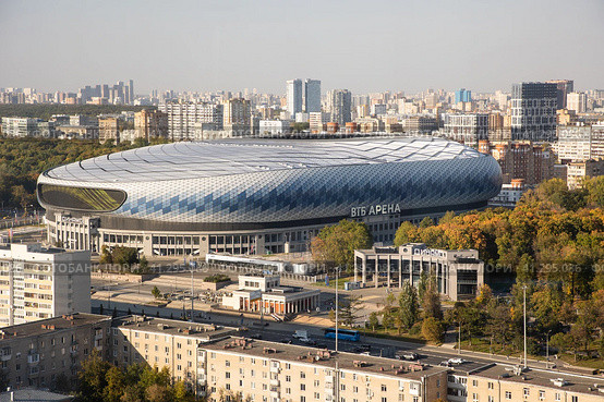 Москва. «ВТБ Арена» - Центральный стадион «Динамо» имени Льва Яшина (2023 год). Редакционное фото, фотограф Михаил Ворожцов / Фотобанк Лори