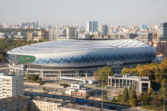 Москва. «ВТБ Арена» - Центральный стадион «Динамо» имени Льва Яшина (2023 год). Редакционное фото, фотограф Михаил Ворожцов / Фотобанк Лори