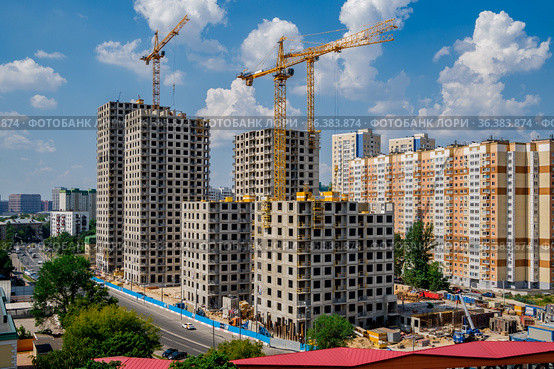 Москва, ЖК "Авиатика" (2021 год). Редакционное фото, фотограф glokaya_kuzdra / Фотобанк Лори