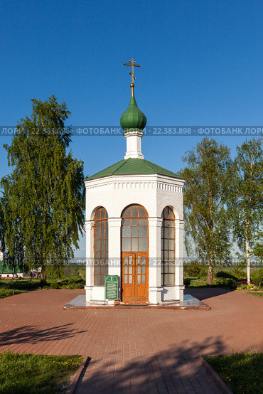 Муром. Спасский мужской монастырь. Часовня-костница. (2014 год). Стоковое фото, фотограф Илья Бесхлебный / Фотобанк Лори