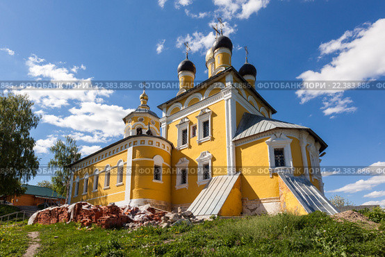 Муром. Церковь Николая Чудотворца (Николо-Набережная) (2014 год). Стоковое фото, фотограф Илья Бесхлебный / Фотобанк Лори