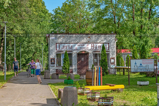 Музей Ганзы. Город Порхов Псковской области (2024 год). Редакционное фото, фотограф Румянцева Наталия / Фотобанк Лори