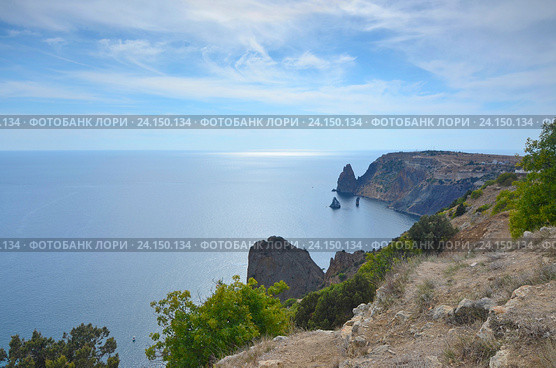 Мыс Фиолент в Крыму (2016 год). Стоковое фото, фотограф Ирина Носова / Фотобанк Лори