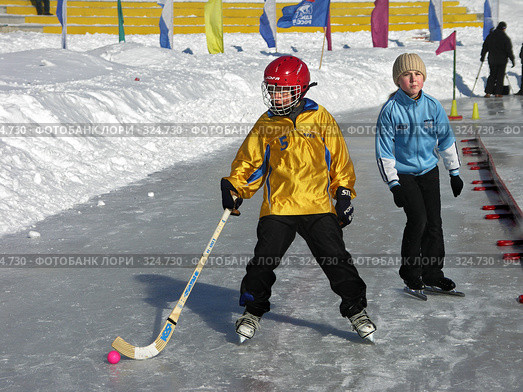 На льду (2005 год). Редакционное фото, фотограф Сергей Юрьев / Фотобанк Лори