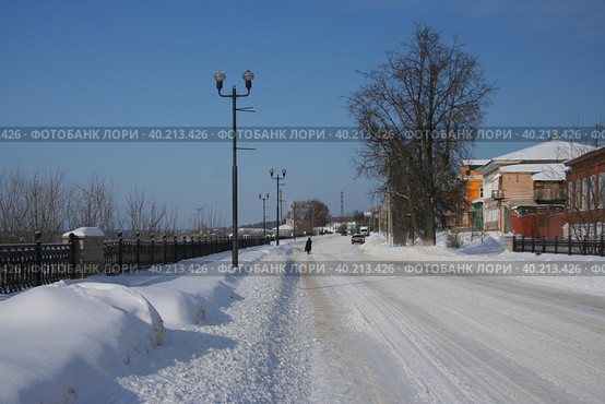 Набережная Касимова (2010 год). Стоковое фото, фотограф Татьяна Цибушок / Фотобанк Лори