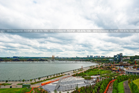 Набережная реки Казанка. Город Казань (2024 год). Редакционное фото, фотограф Макаров Алексей / Фотобанк Лори