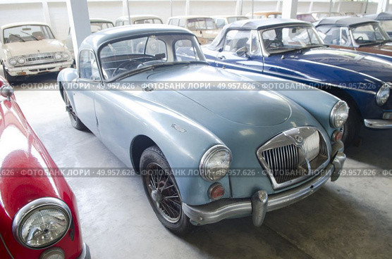 NAKHON PATHOM, THAILAND - December 17, 2015 : Ola vintage car in Jesada Technik Museum is the biggest vehicle museum in Thailand and in the region. Редакционное фото, агентство Ingram Publishing / Фотобанк Лори