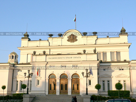 Народное собрание - София, Болгария (2009 год). Стоковое фото, фотограф Алексей Стоянов / Фотобанк Лори