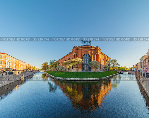 New Holland island park in Saint-Petersburg Russia (2020 год). Стоковое фото, фотограф Ольга Сапегина / Фотобанк Лори