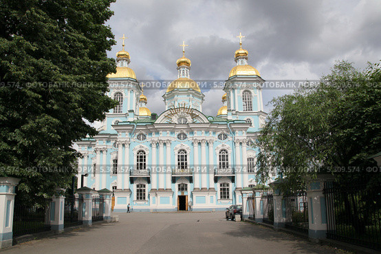 Никольский Морской собор в Санкт-петербурге (2013 год). Стоковое фото, фотограф Александр Секретарев / Фотобанк Лори