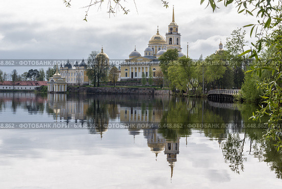 Нило-Столобенская Пустынь (2009 год). Стоковое фото, фотограф Александр Антонников / Фотобанк Лори