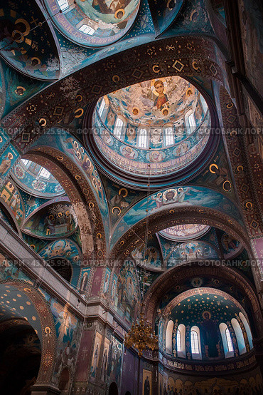 Ново-Афонский монастырь Симона Кананита. Абхазия (2014 год). Редакционное фото, фотограф Андрей Бойков / Фотобанк Лори