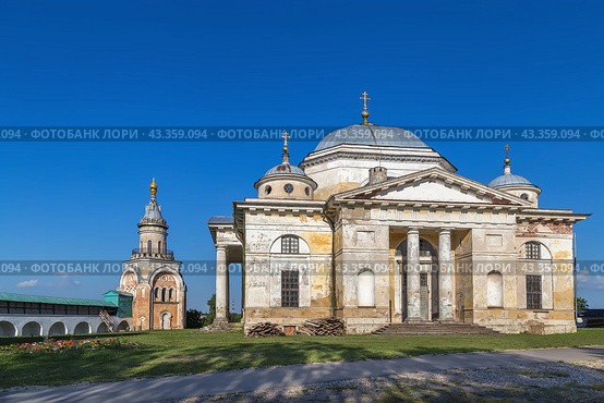 Novotorzhsky Borisoglebsky Monastery, Torzhok, Russia (2021 год). Стоковое фото, фотограф Boris Breytman / Фотобанк Лори
