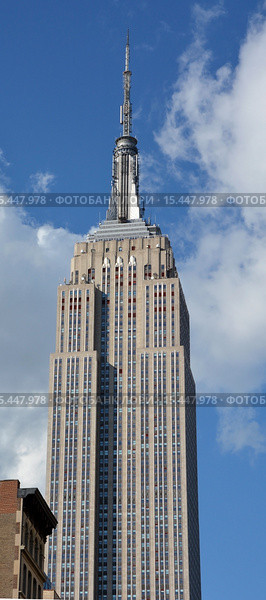 Нью-Йорк. Эмпайр Стейт Билдинг, США (2013 год). Стоковое фото, фотограф Алексей Кокоулин / Фотобанк Лори