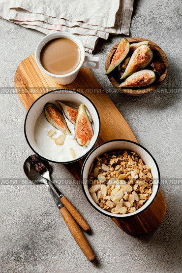nutritious breakfast meal composition. Стоковое фото, агентство Ingram Publishing / Фотобанк Лори